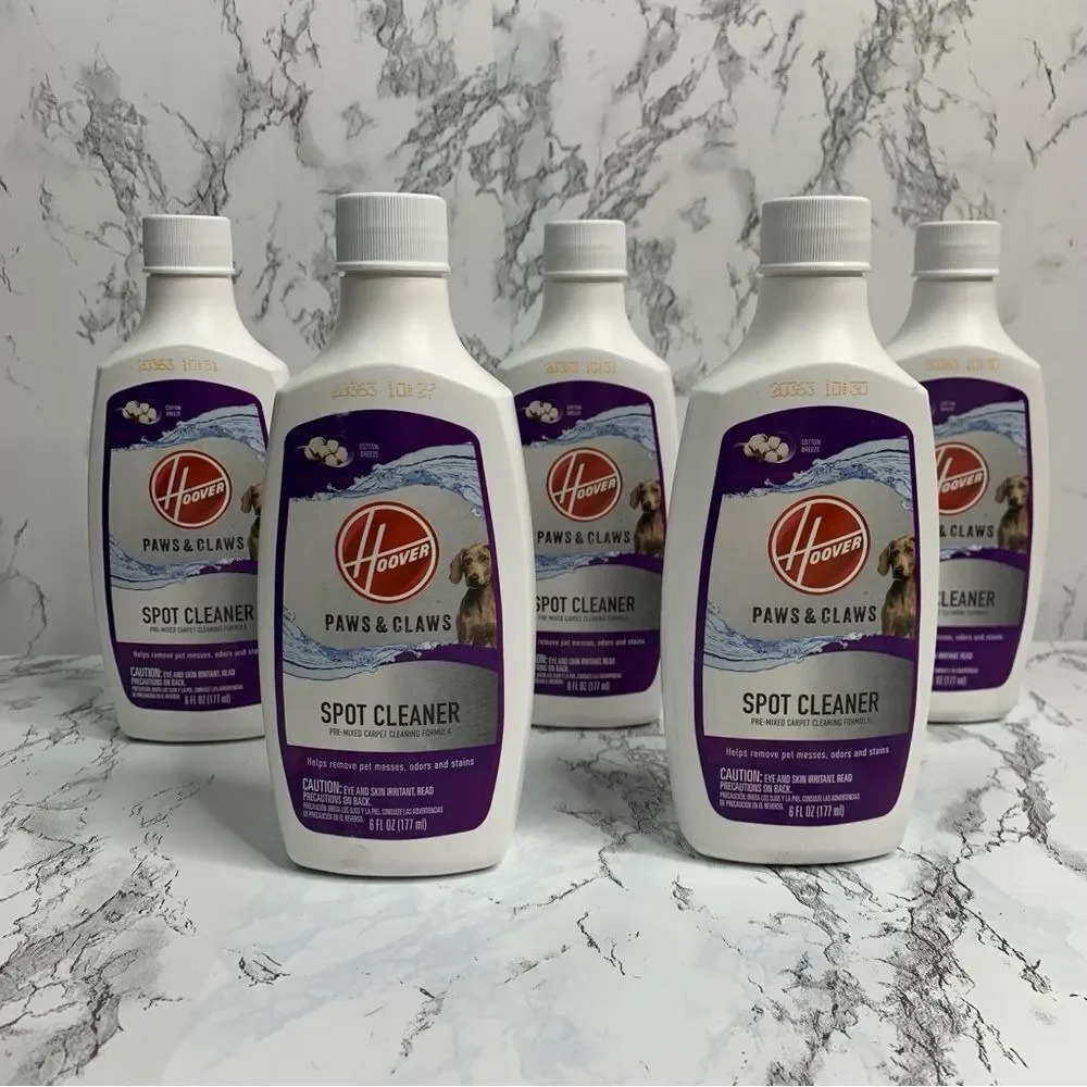 Lot of 5 Hoover Paws & Claws Spot Cleaner